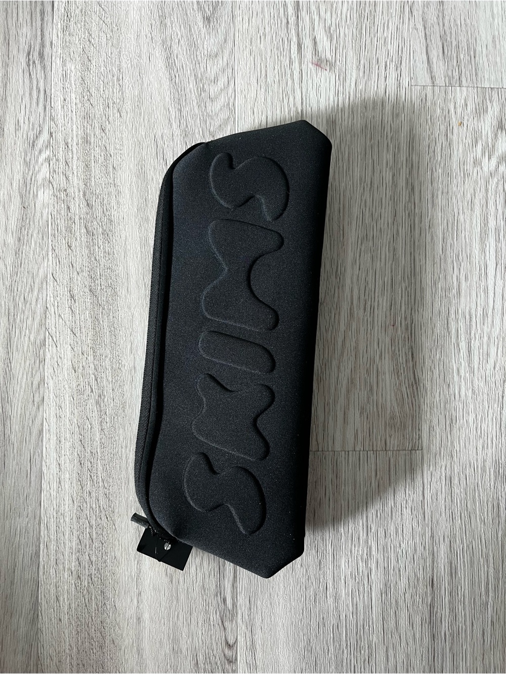 NWT SKIMS Neoprene Black Long Pouch Bag Clutch for Shapewear Makeup
